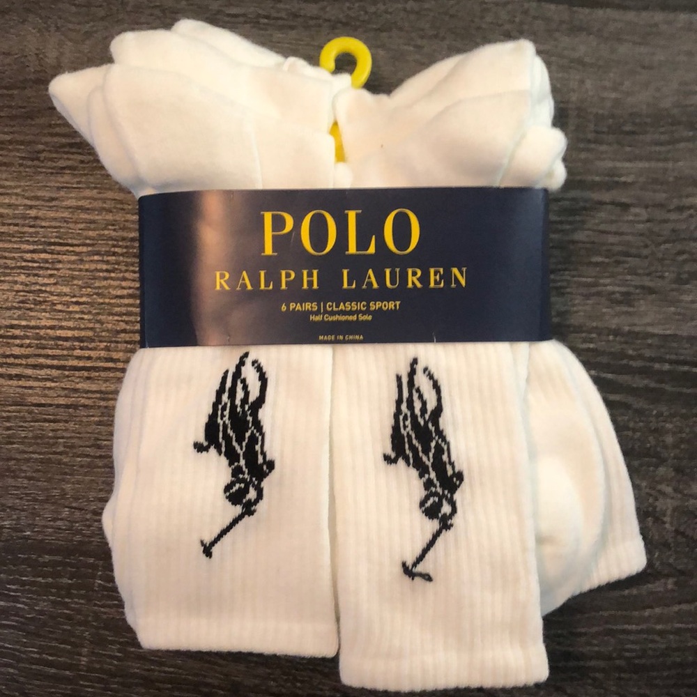 Polo Ralph Lerann classic sports tube socks